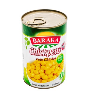 Canned Chickpeas "Baraka" 400 g x 24